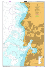 British Admiralty Nautical Chart 720: Caribbean Sea - Saint George's Harbour